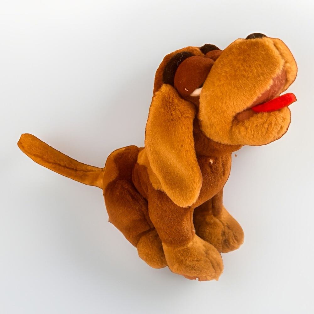 Vintage 1997 Trendmasters PF Magic Dog Plush Brown Puppy As is